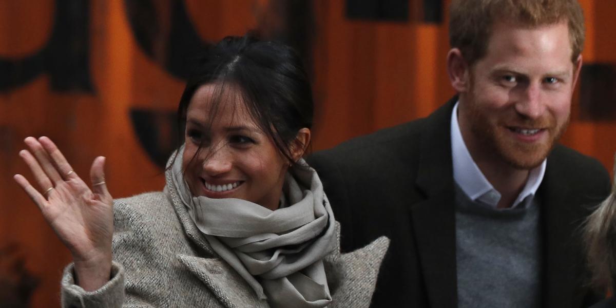 Meghan Markle és Harry herceg. Fotó: ADRIAN DENNIS / AFP