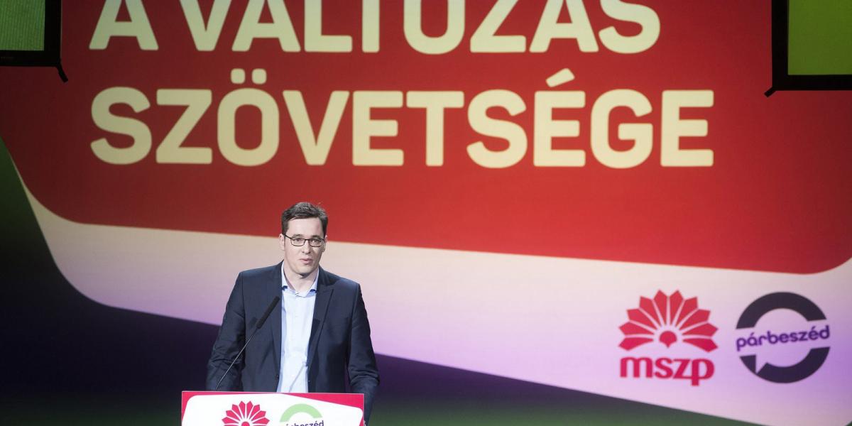 Karácsony Gergely, az MSZP és a Párbeszéd miniszterelnök-jelöltje