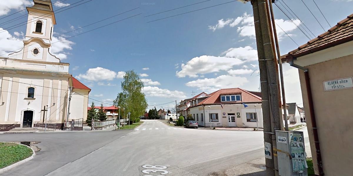 A szlovákiai település, ahol kettős gyilkosság történt- Google Street View