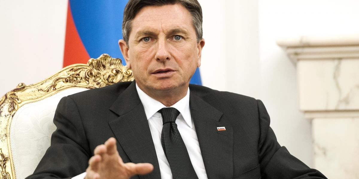 Borut Pahor szlovén elnök Fotó: AFP/Armend Nimani