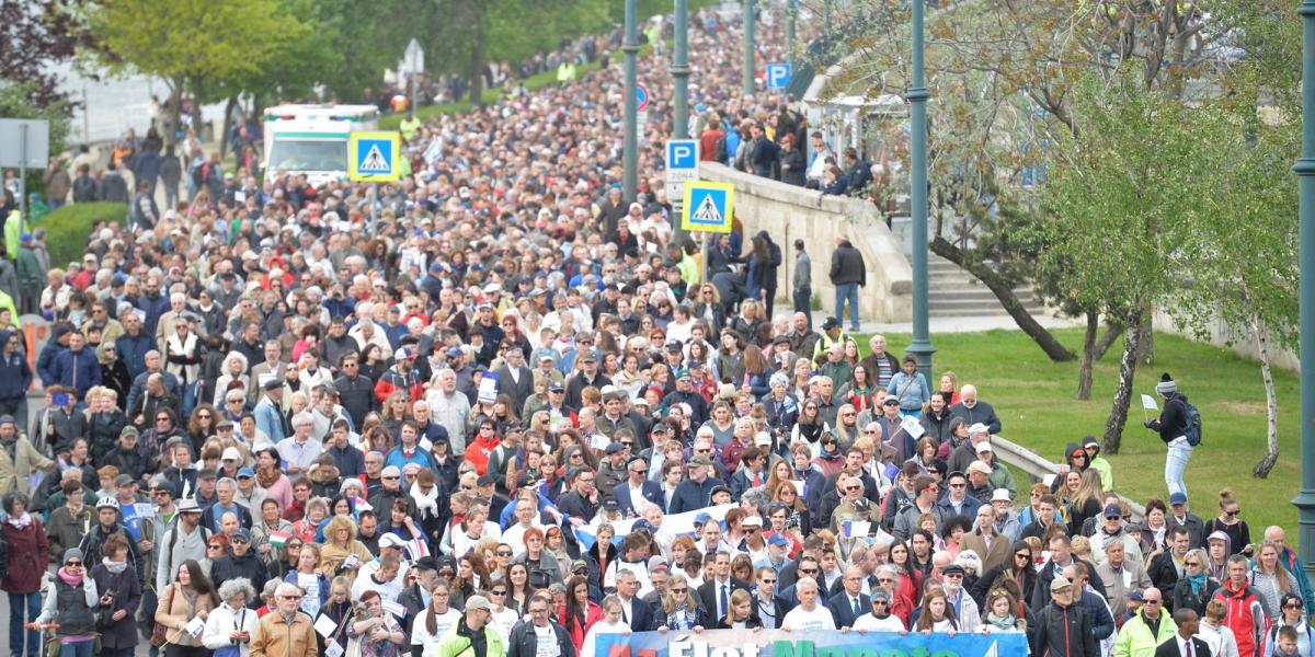 Az Élet Menete 2017. április 16-án. Fotó: Tóth Gergő