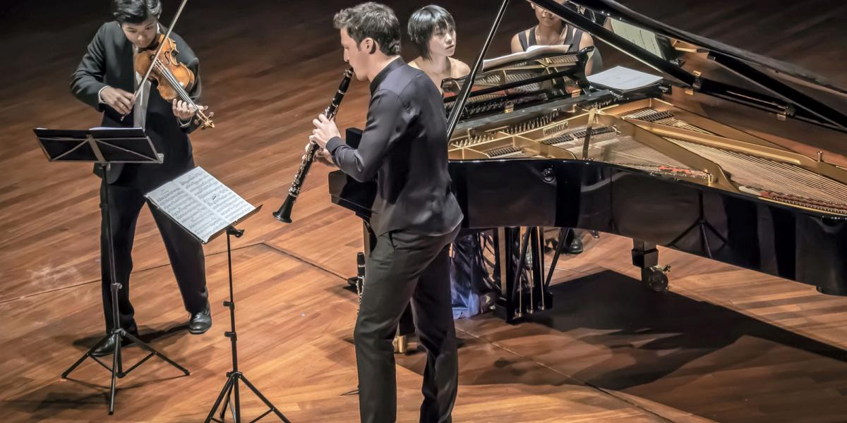 Kamarazene felsőfokon - Yuja Wang - Daishin Kashimoto - Andreas Ottensamer Fotó: Kotschy Gábor/Budapesti Tavaszi Fesztivál