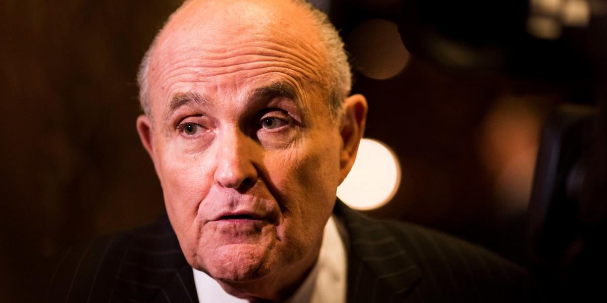 Rudy Giuliani  Fotó: AFP/John Taggart/DPA