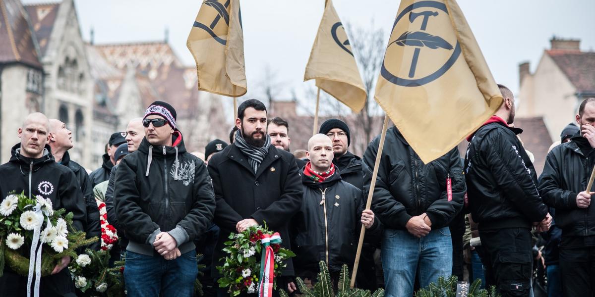 A "becsület" napi eseményen idén februárban - Fotó: Markoszov Szergej 