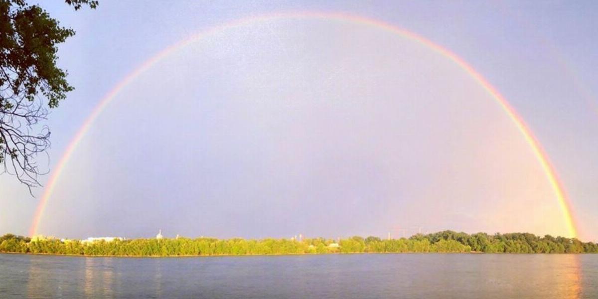 Szivárvány a Rómain
Illusztráció: Facebook/Hello Római