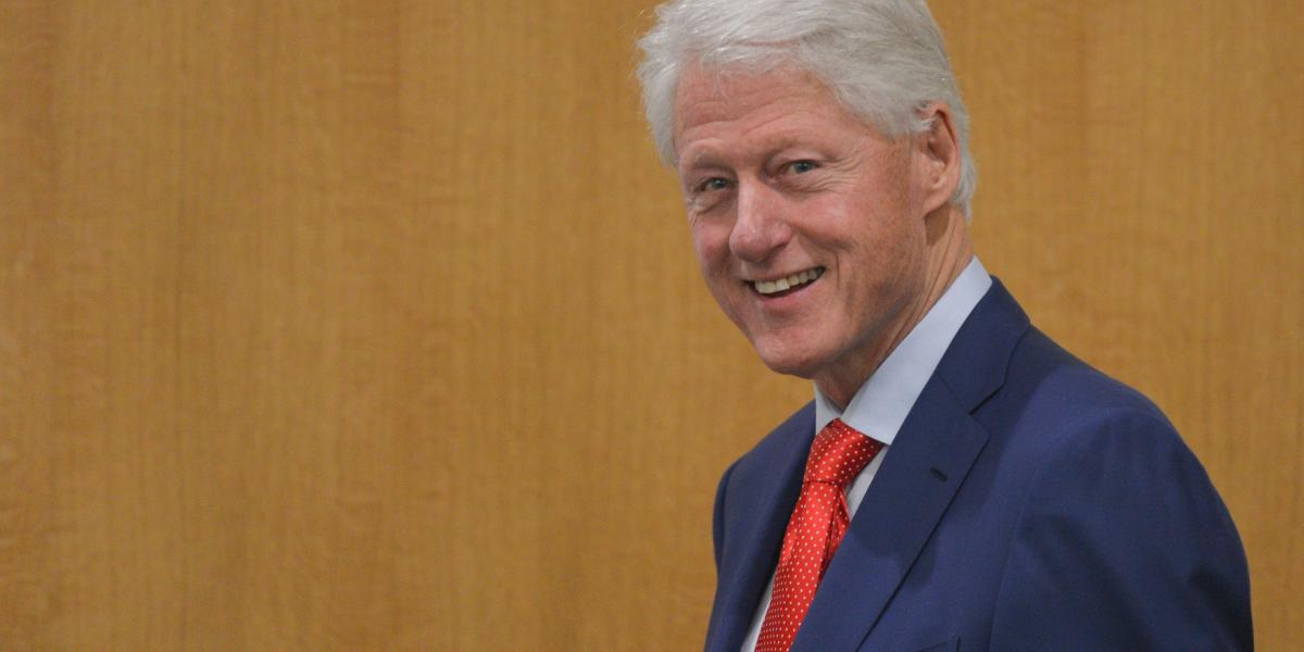 Bill Clinton. Fotó: Artur Widak / NurPhoto