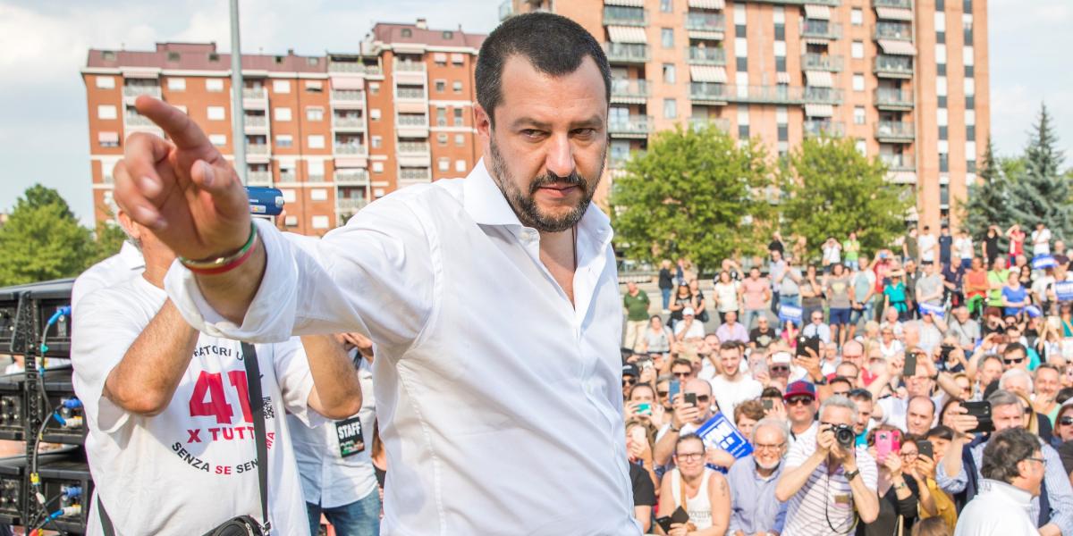 Matteo Salvini /AFP fotó