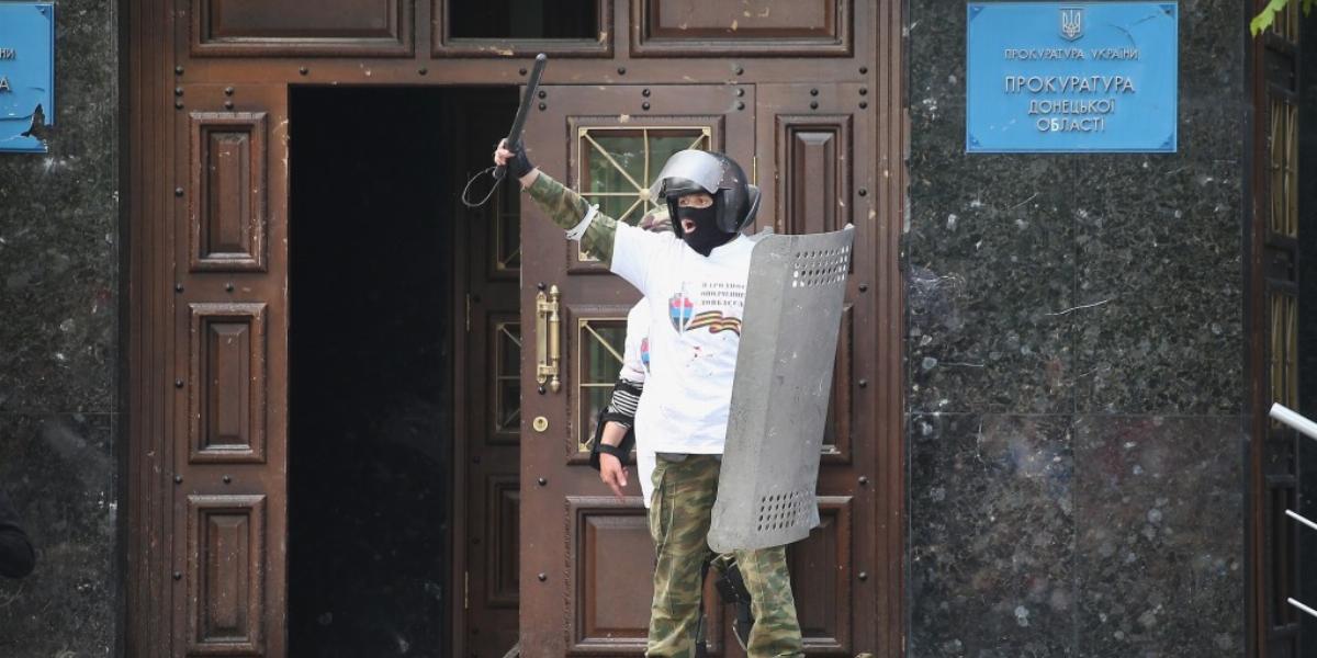 Kramatorszkban továbbra is meglehetősen képlékeny a helyzet FOTÓ: EUROPRESS/GETTY IMAGES/SCOTT OLSON