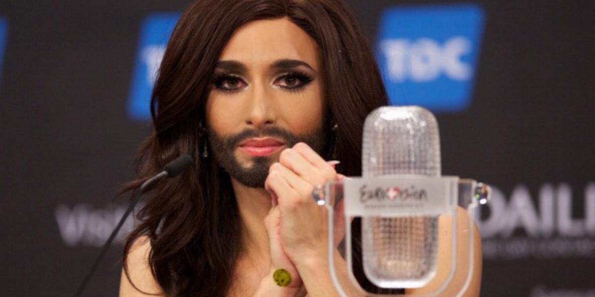 Conchita Wurst, a nyertes. FOTÓ: GETTYIMAGES