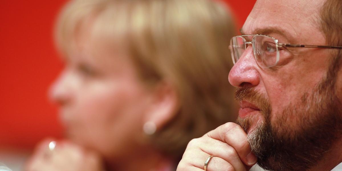 Martin Schulz. Fotó: Johannes Simon, Getty Images.