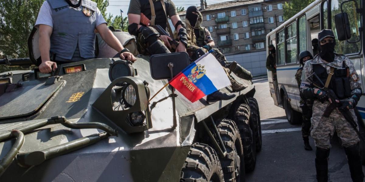 Az önjelölt Donyecki Népköztársaság államosításba kezdett a keleti megyében FOTÓ: EUROPRESS/GETTY IMAGES/BRENDAN HOFFMAN