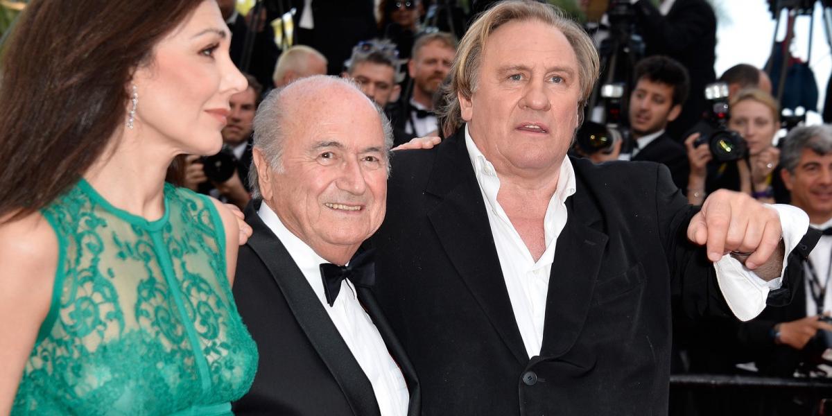 Gerard Depardieu a 67. cannes-i filmfesztiválon. Fotó: Pascal Le Segretain/Getty Images 