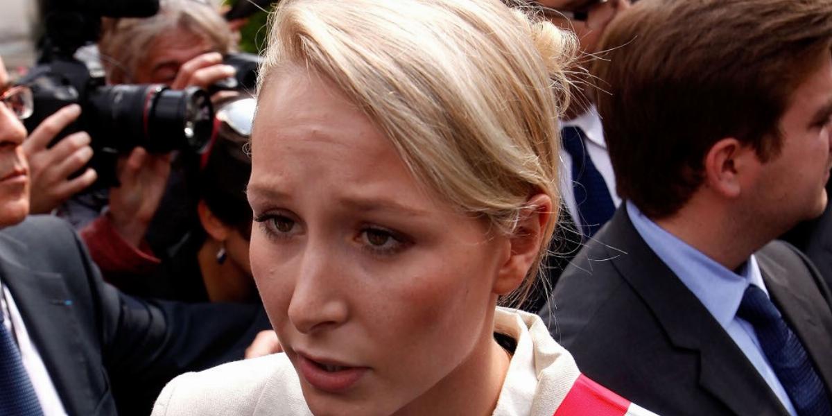 Marine Le Pen unokahúga, Marion Maréchal Le Pen nem árulta el, ki születendő gyermeke atyja FOTÓ: EUROPRESS/GETTY IMAGES/PATRICK