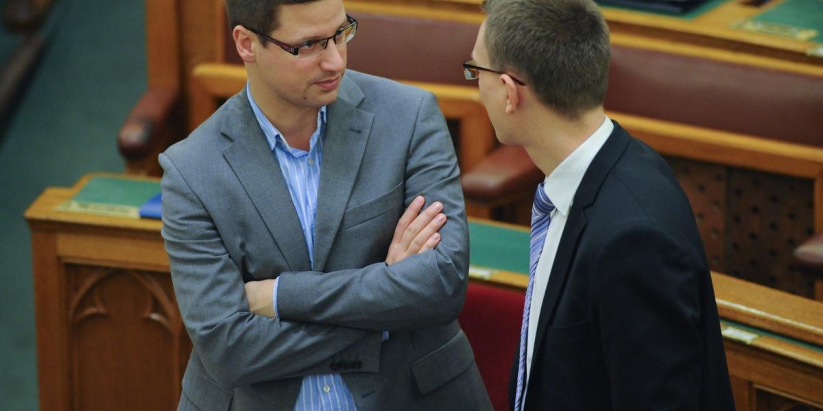 Gulyás Gergely, Rétvári Bence Fotó: TÓTH GERGŐ, Népszava