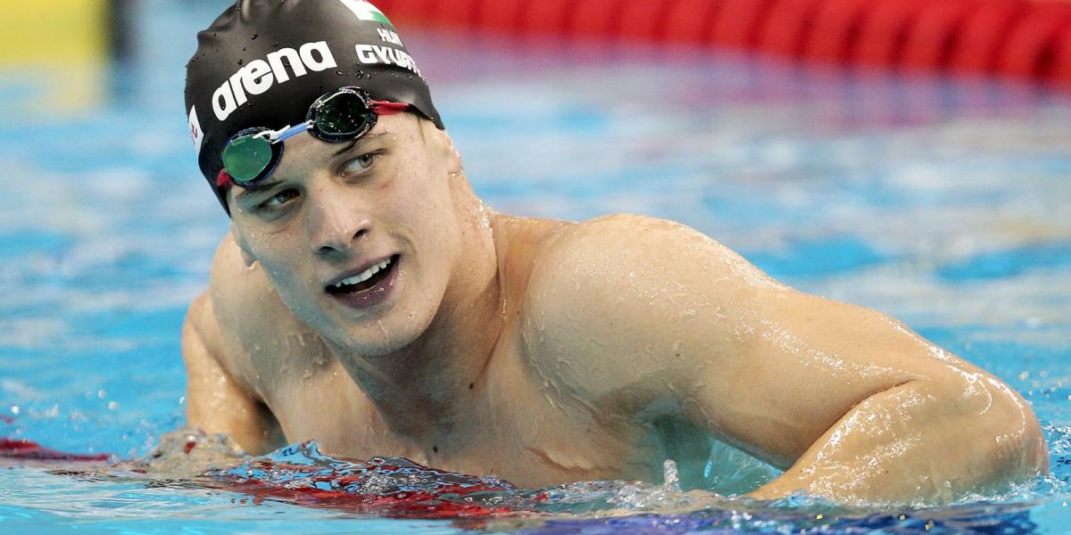 Gyurta Dániel még 2011-ben Sanghajban, a 14. FINA Világbajnokságon Fotó: Getty Images