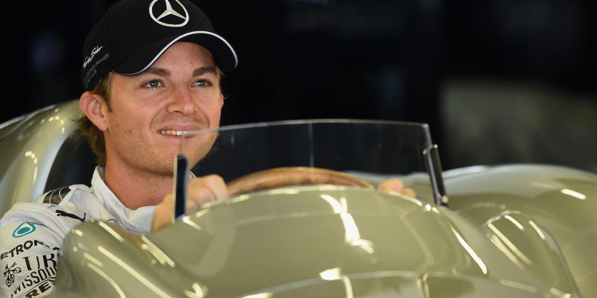 Nico Rosberg a Brit Nagydíjon  Fotó: Getty Images