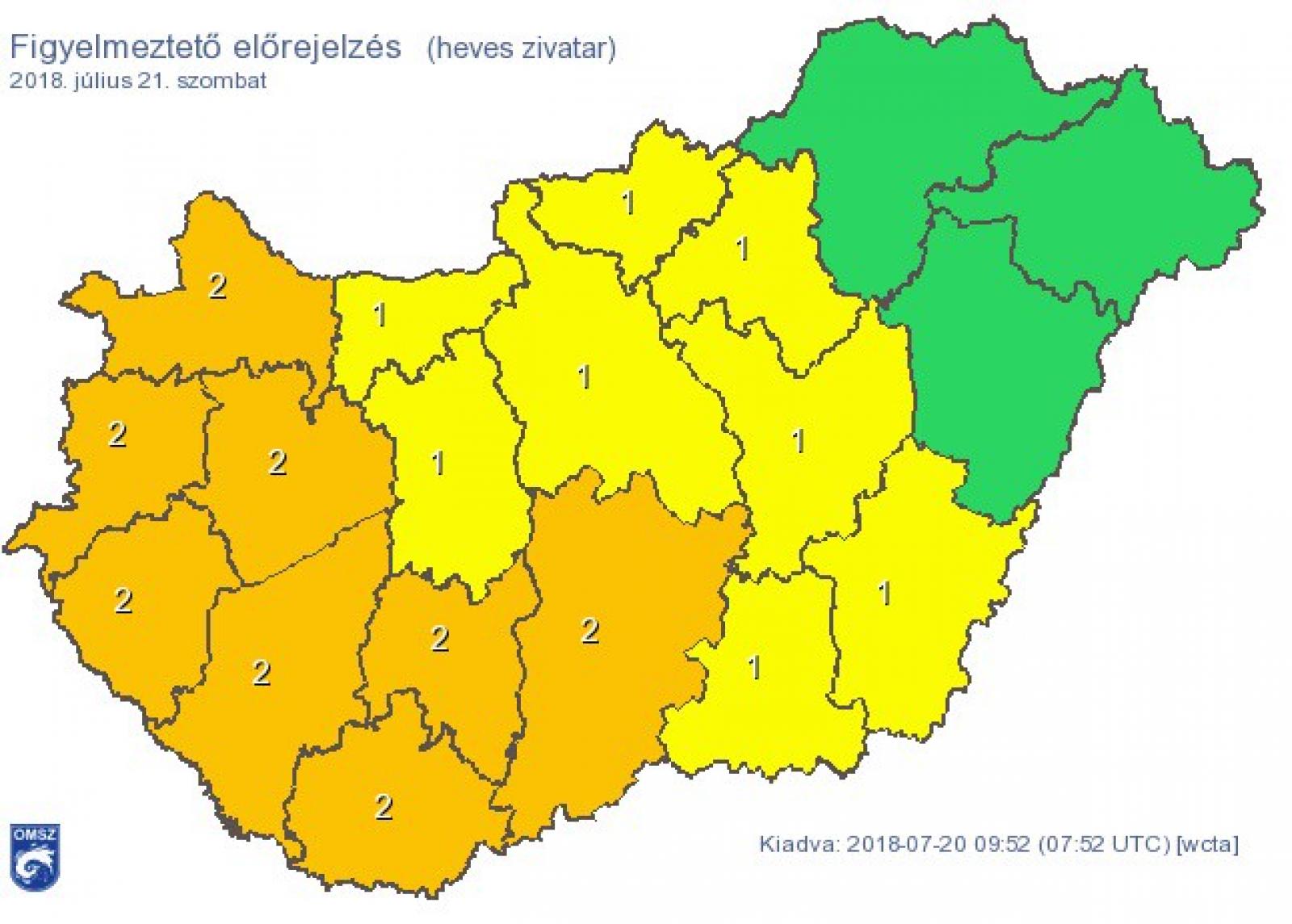 Forrás: OMSZ