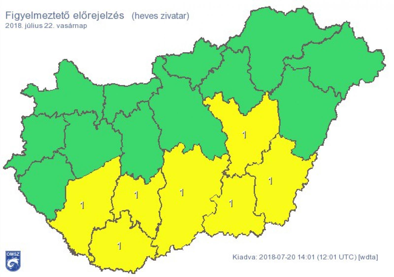 Forrás: OMSZ