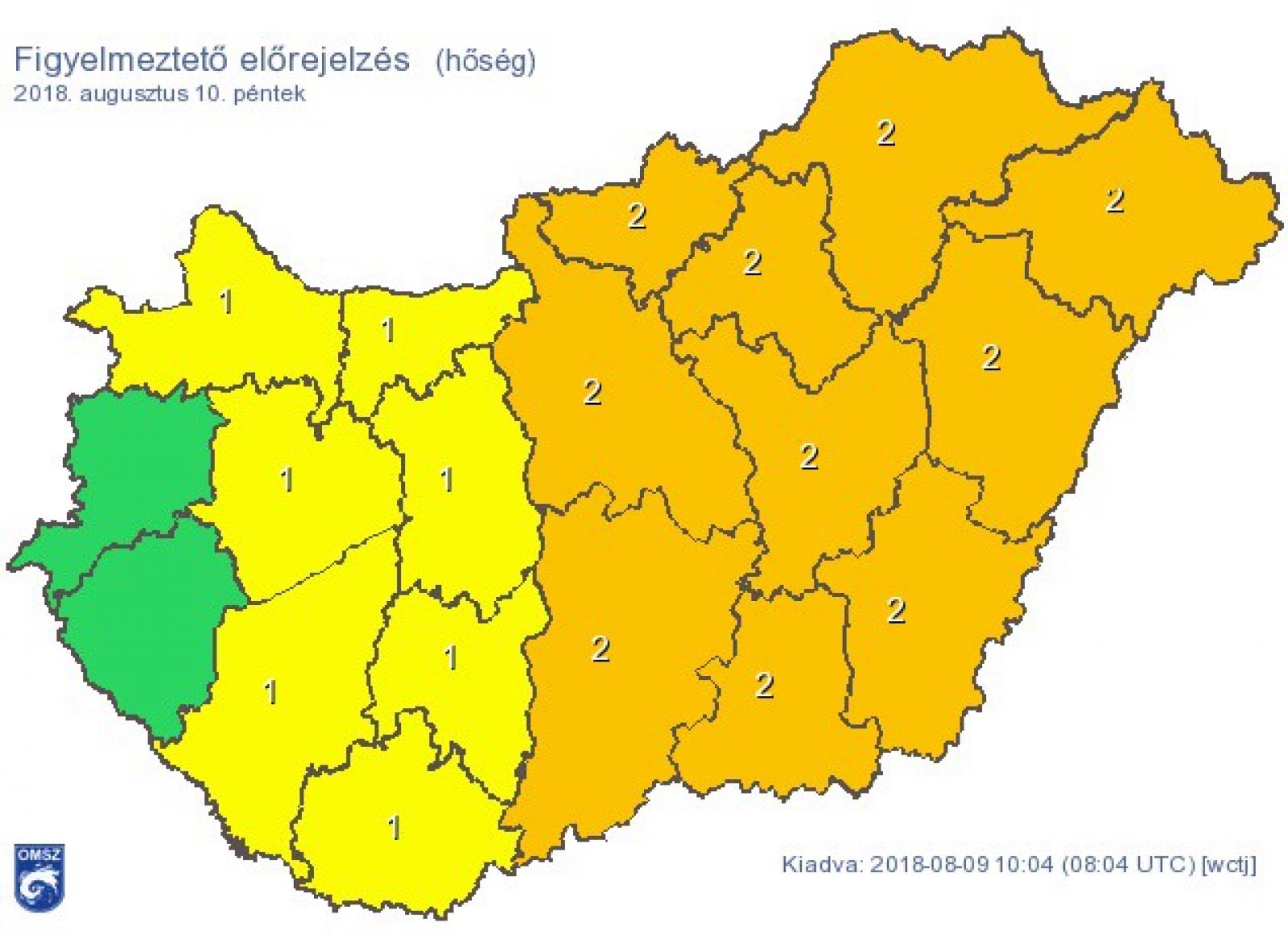 Forrás: OMSZ