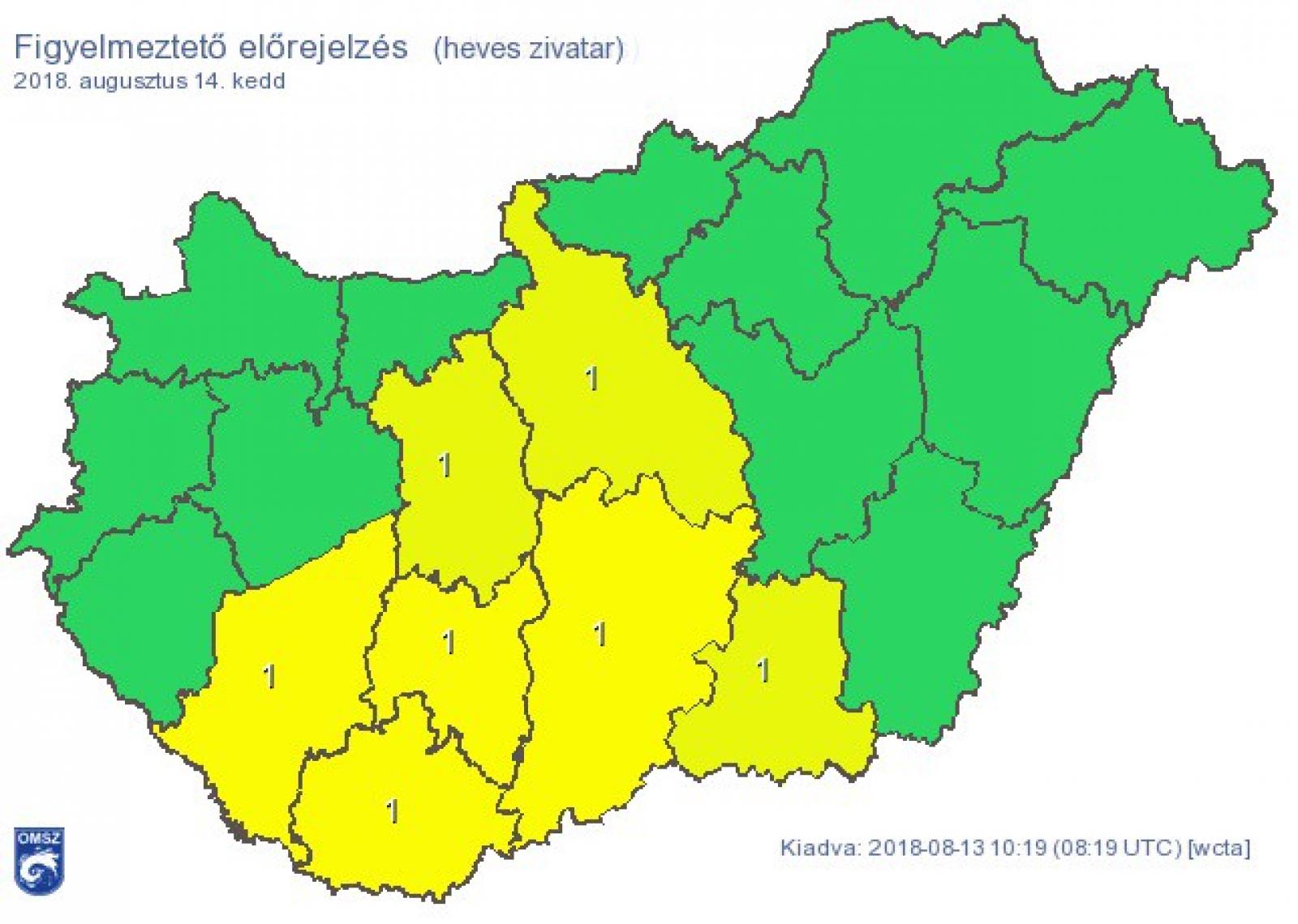 Forrás: OMSZ