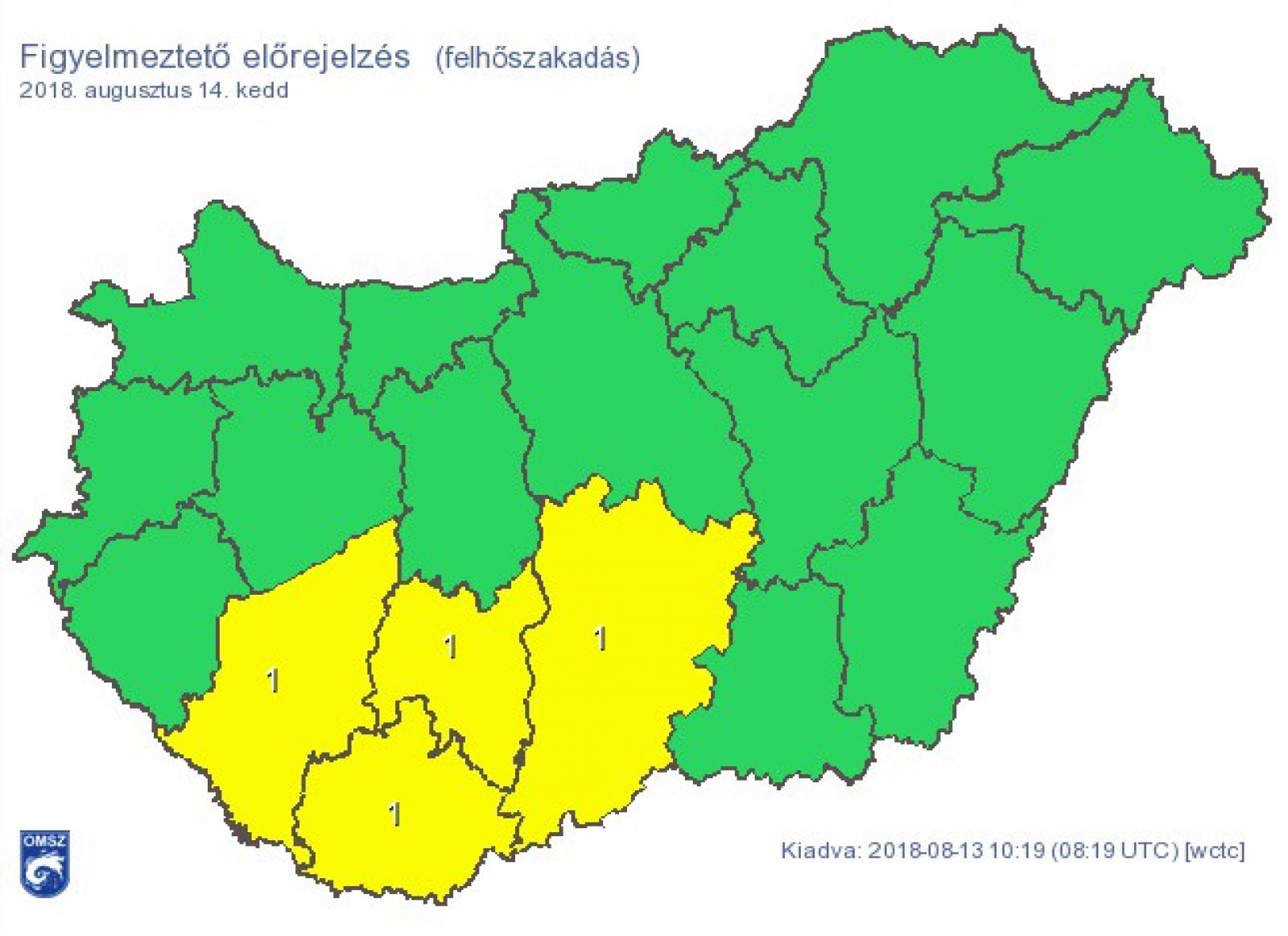 Forrás: OMSZ