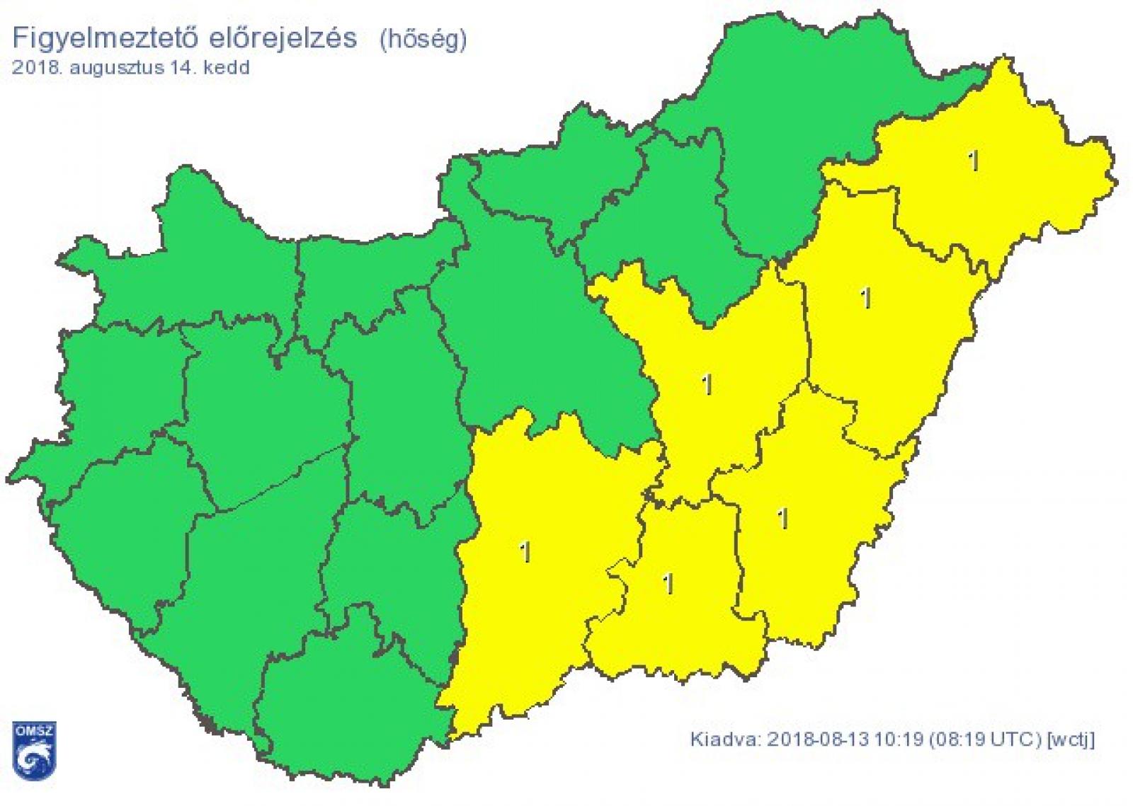 Forrás: OMSZ