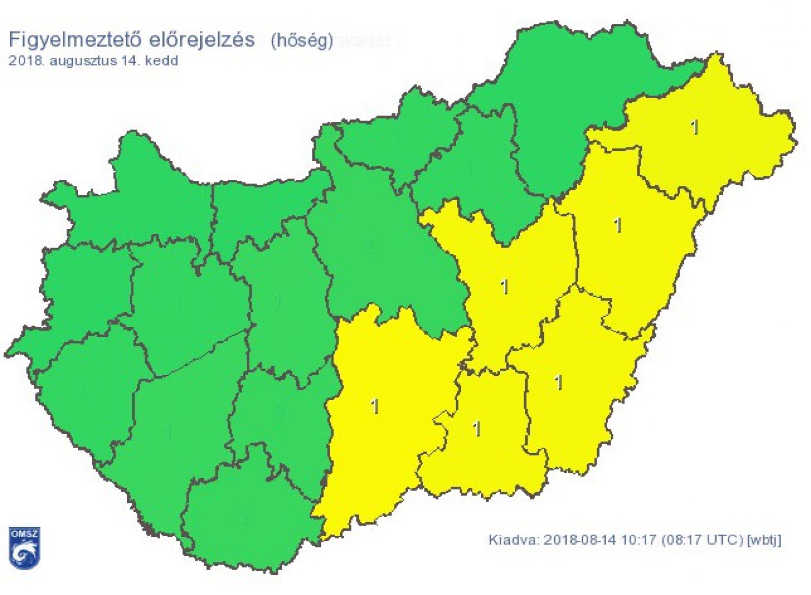 Forrás: OMSZ