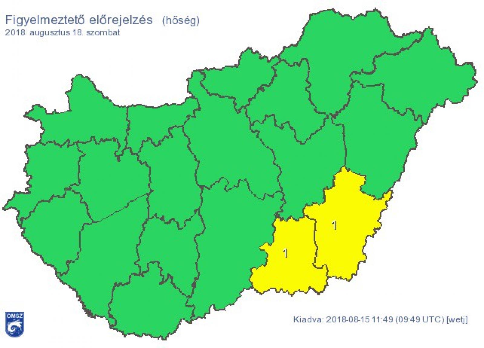 Forrás: OMSZ