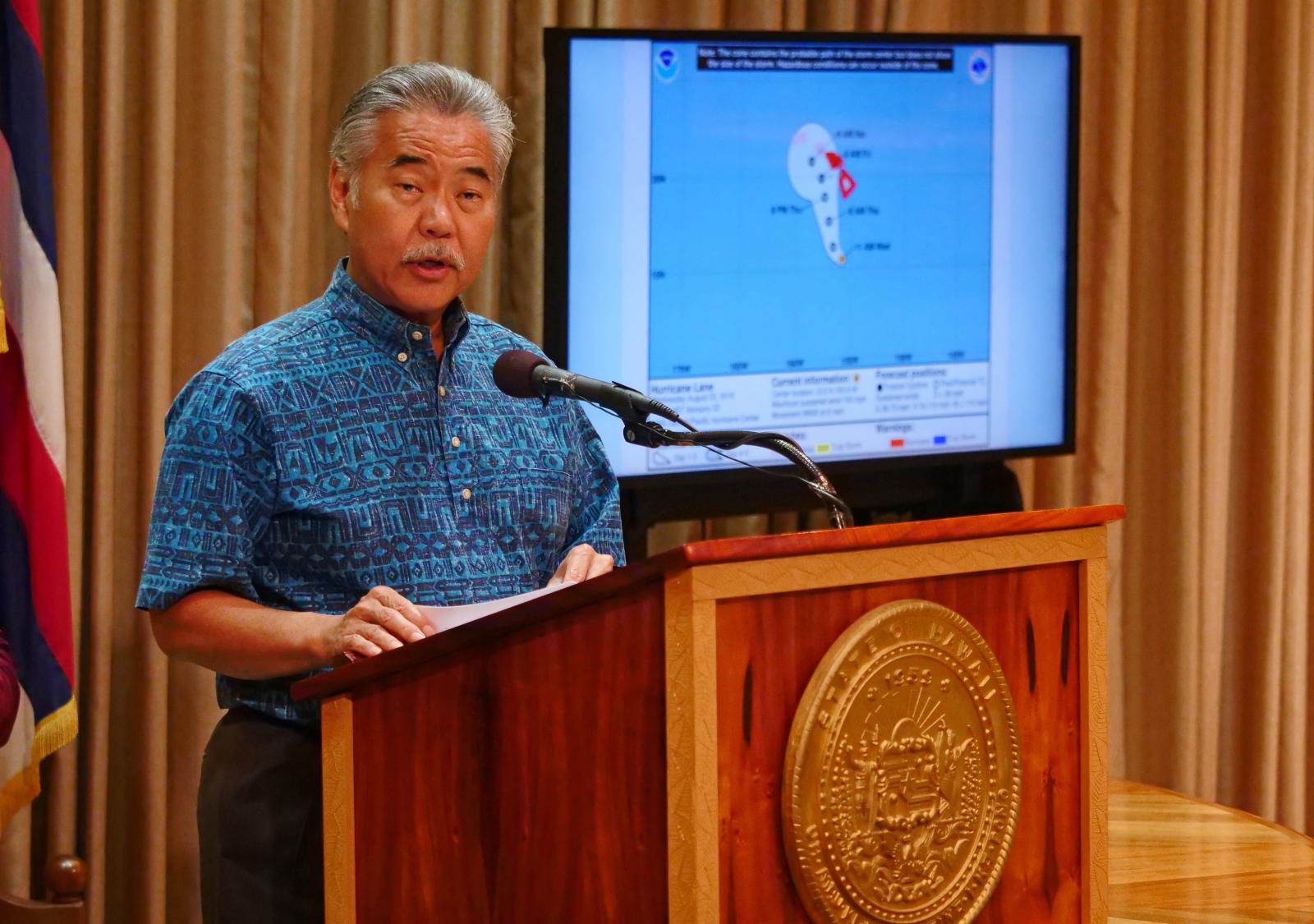 David Ige, Hawaii kormányzója