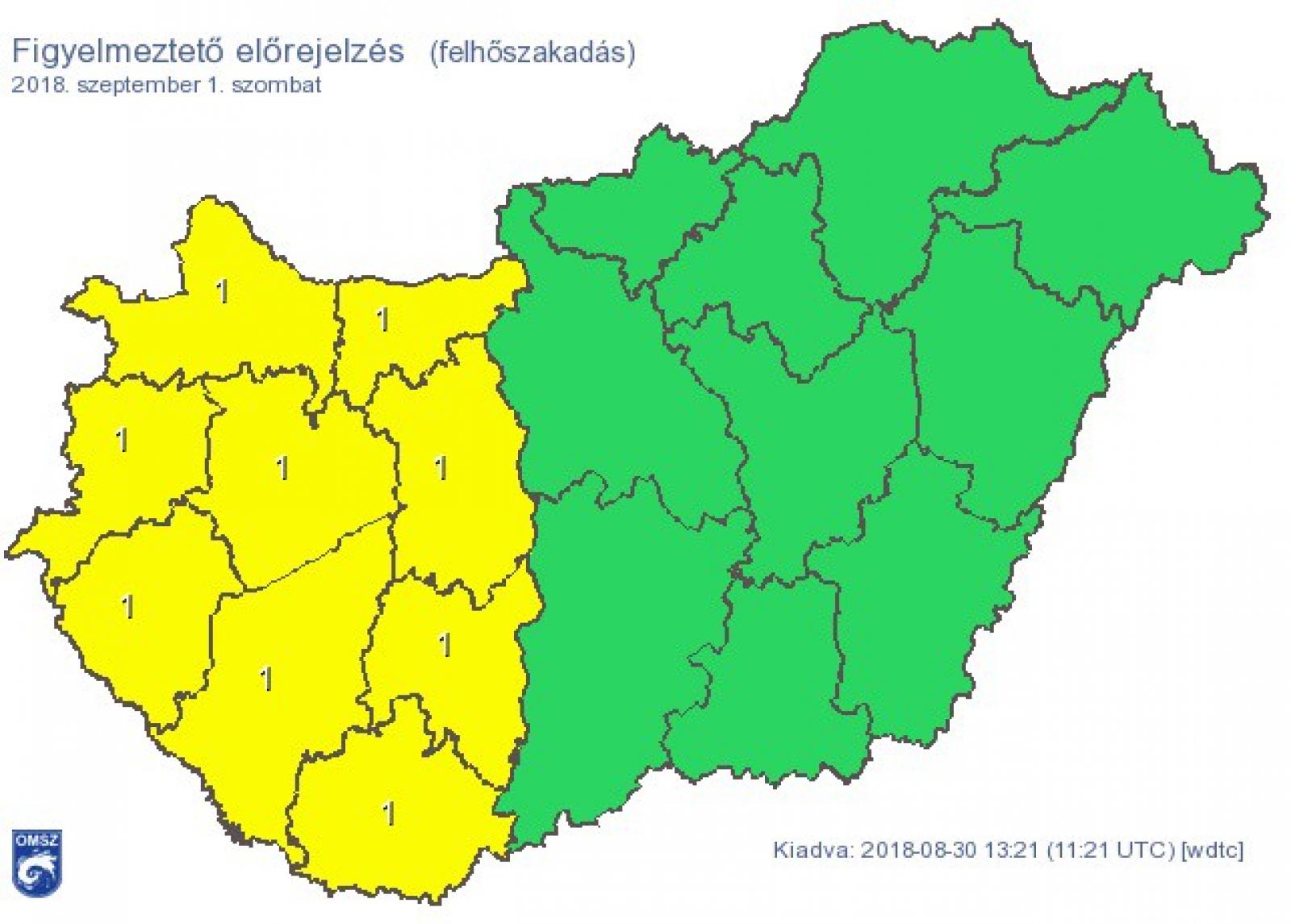 Forrás: OMSZ