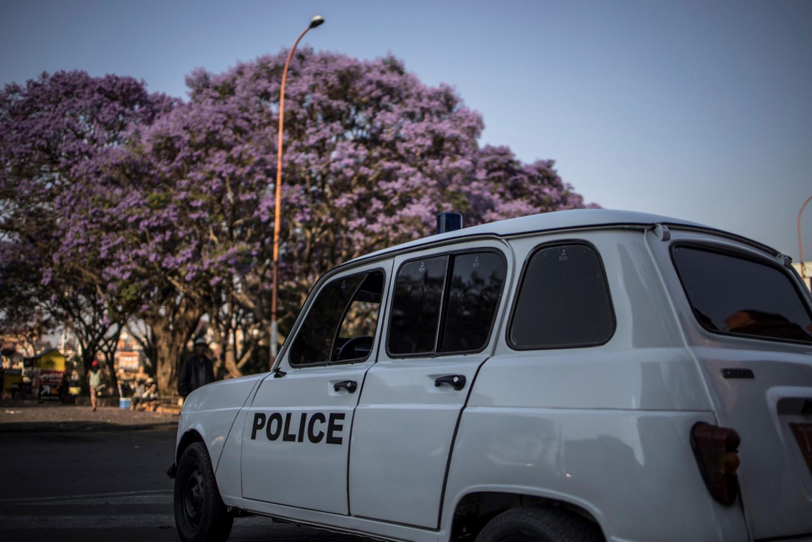 Drónfotó a Antananarivóban található telepről