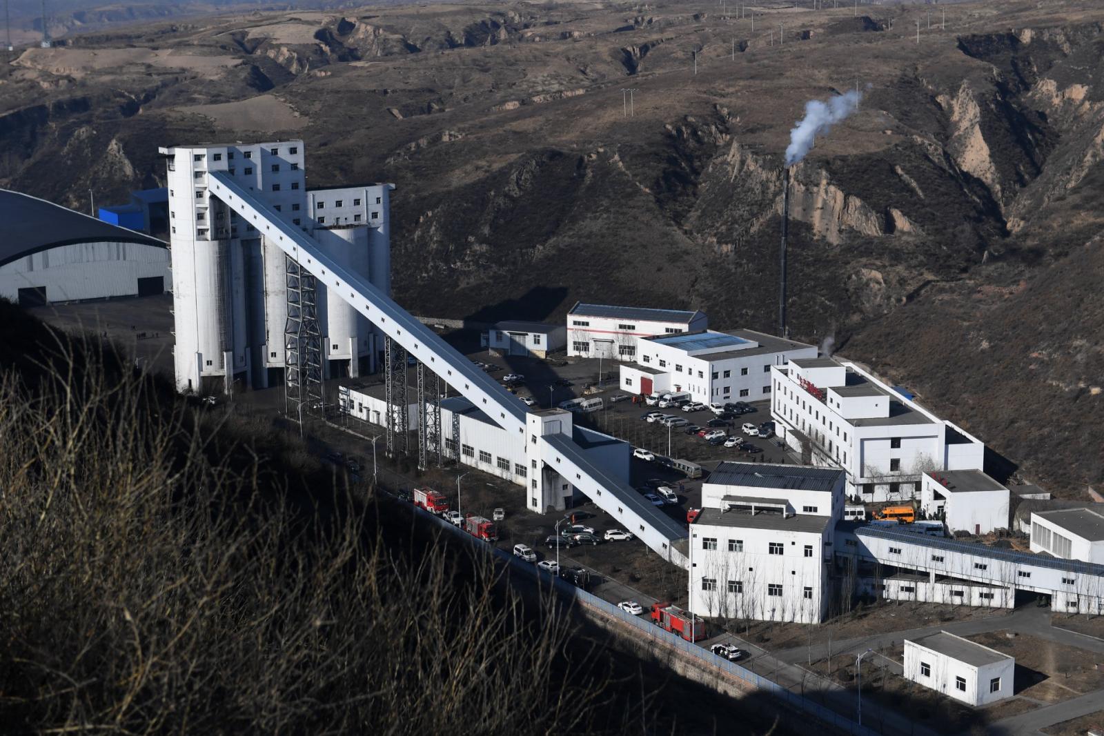 A szerencsétlenség helyszíne, a Baiji Mining Co Ltd szénbányája.