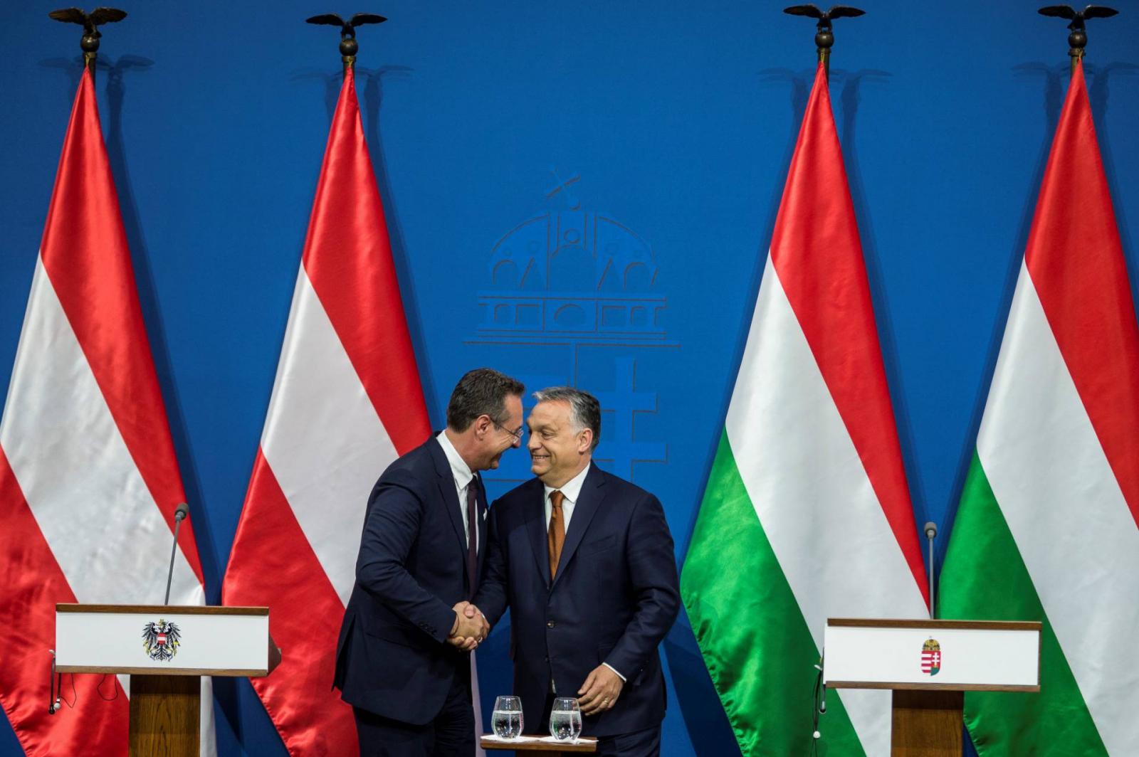 Orbán és Strache jól megértik egymást