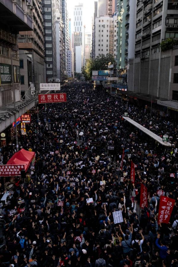 HONG KONG - PROTEST - WALK FOR THE HUMAN RIGHTS