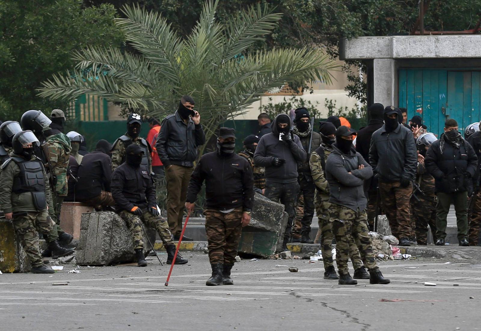 Anti-govt protests at Iraqi capital Baghdad