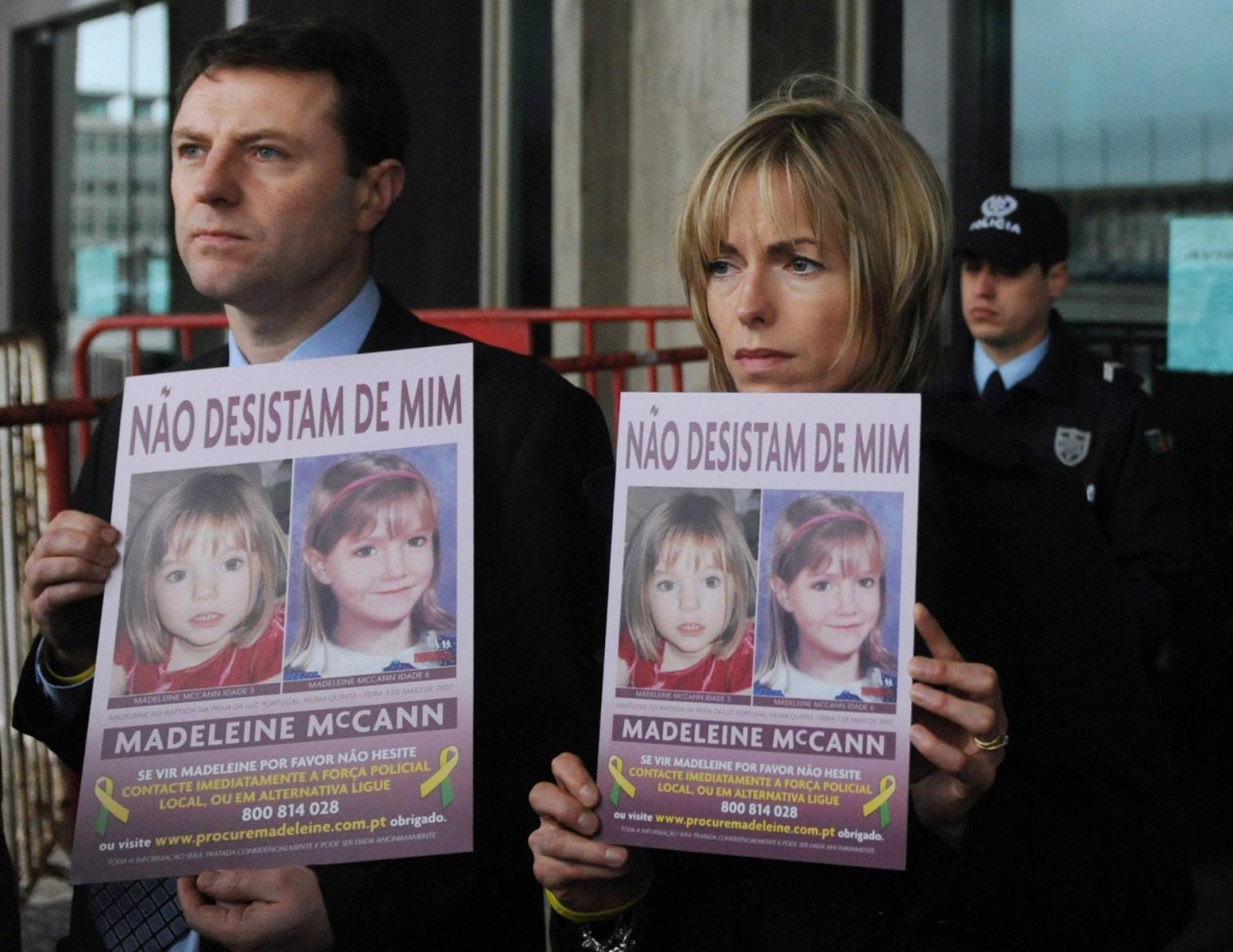 Gerry és Kate McCann, a szülők