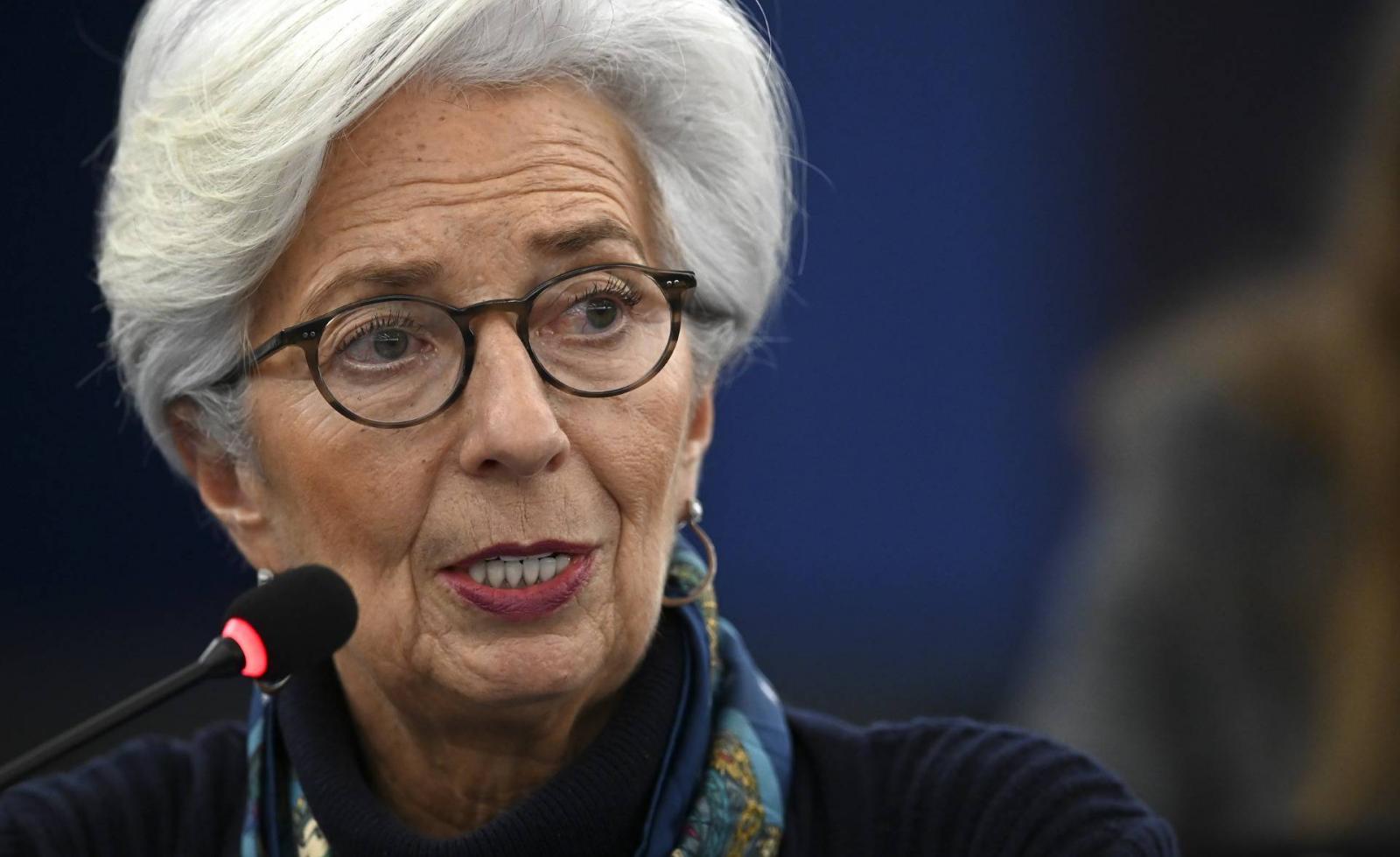 Christine Lagarde, az EKB elnöke