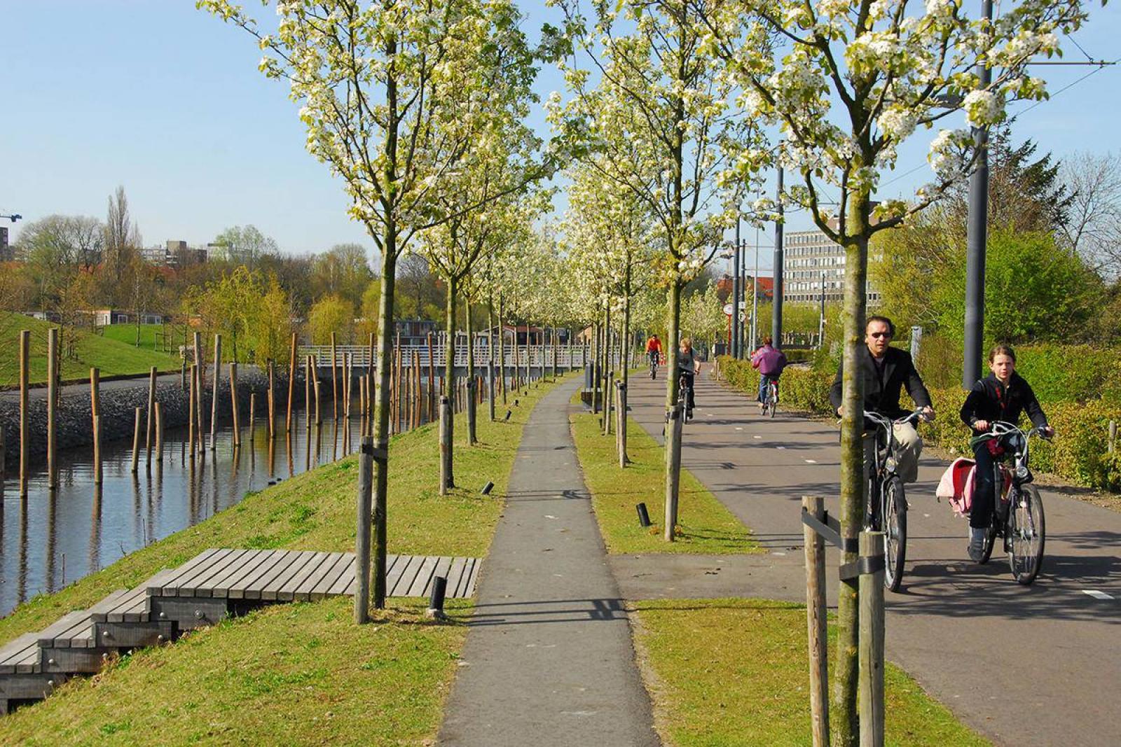 Az amszterdami példa, a Schinkeleilanden Park