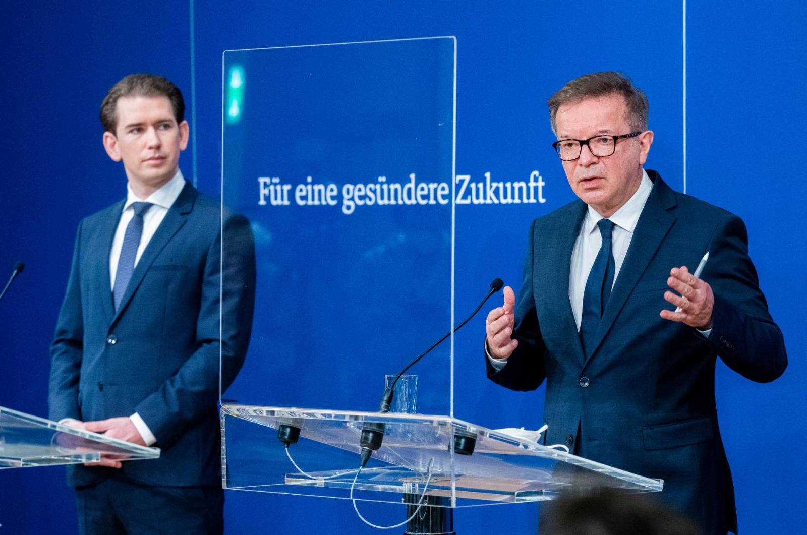 Sebastian Kurz és Rudolf Anschober