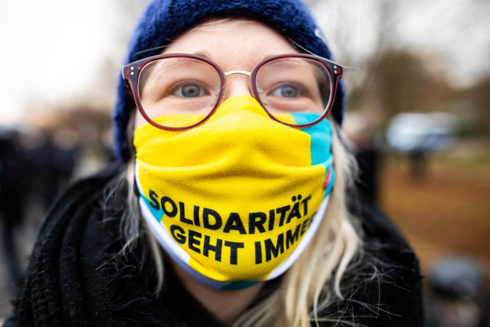 AfD Lower Saxony - Demonstration of AfD opponents