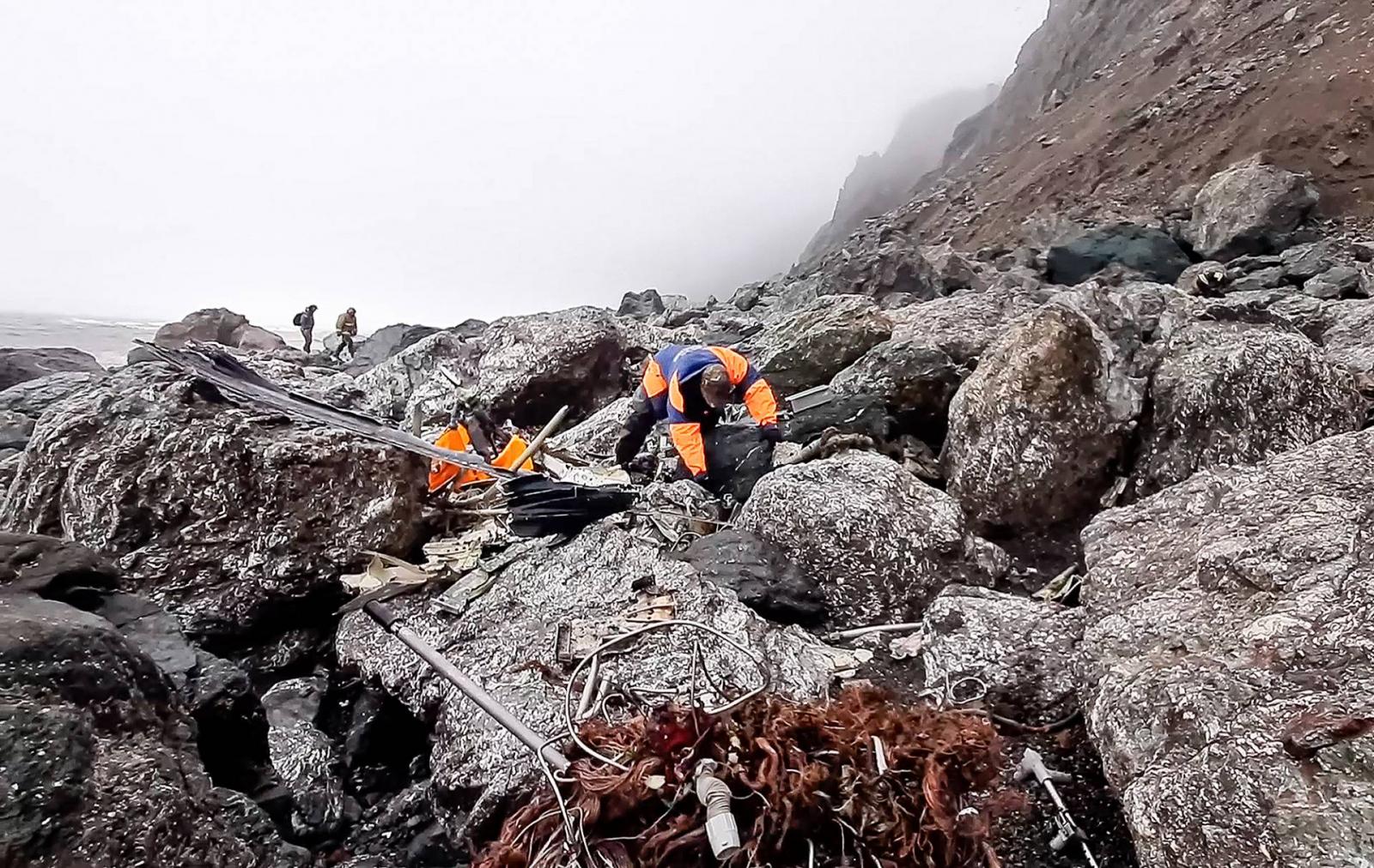 An-28 crash site in Kamchatka Region