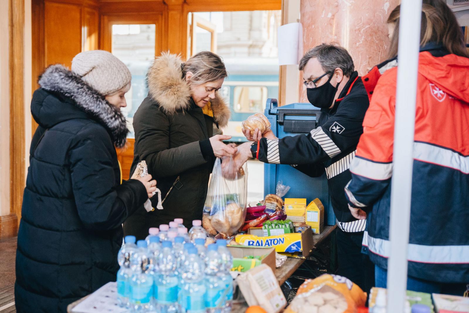 2022. február 28.
menekültek érkeznek Ukrajnából a Nyugati pályaudvarra.