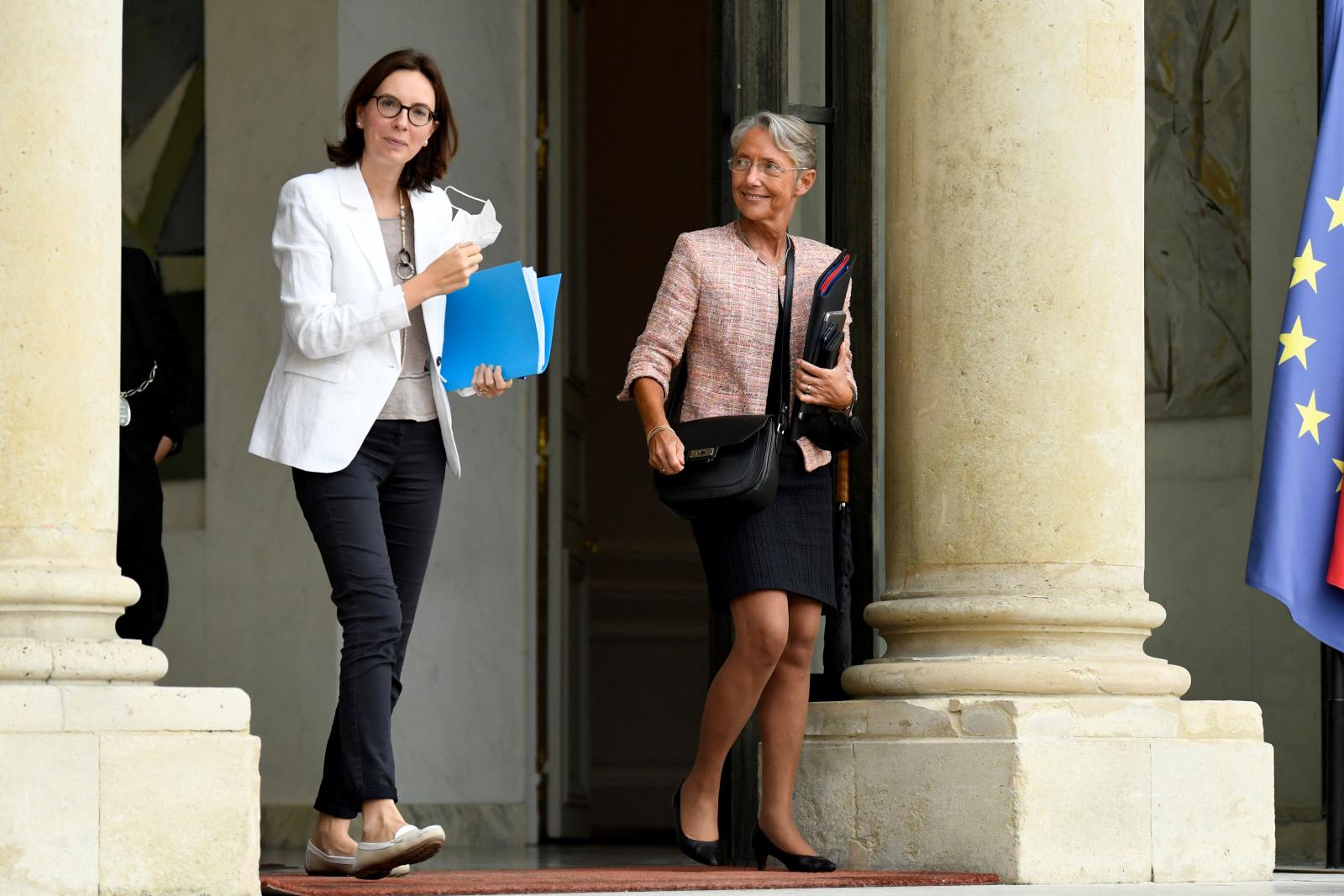 Amélie de Montchalin és Élisabeth Borne