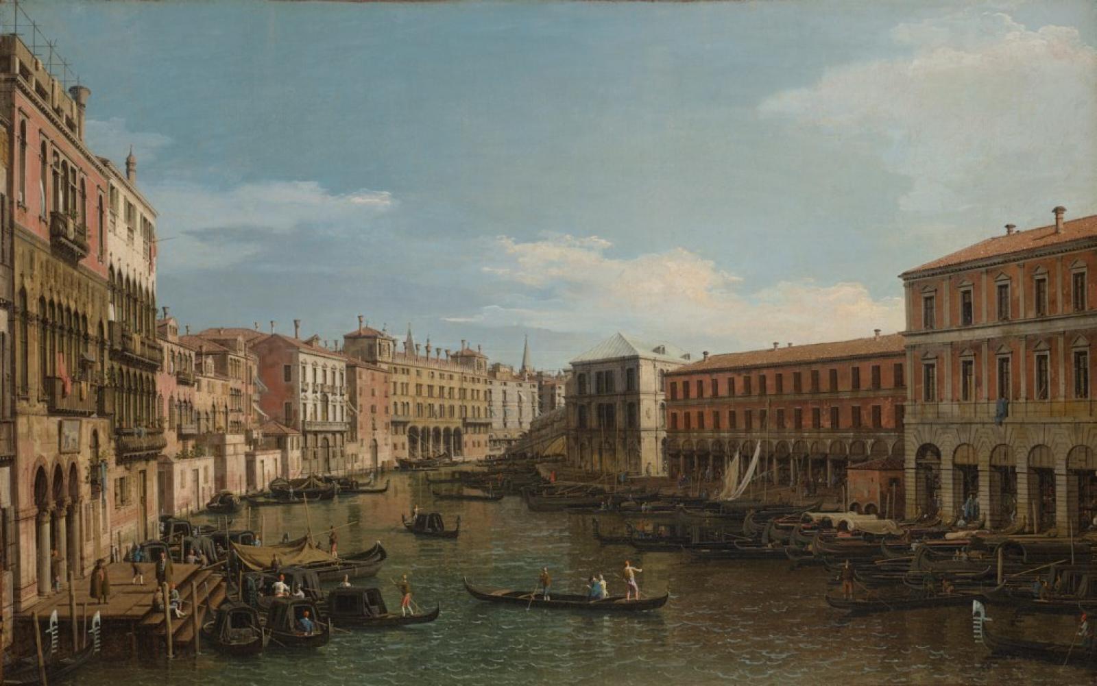 Canaletto, Venice, the Grand Canal looking South 