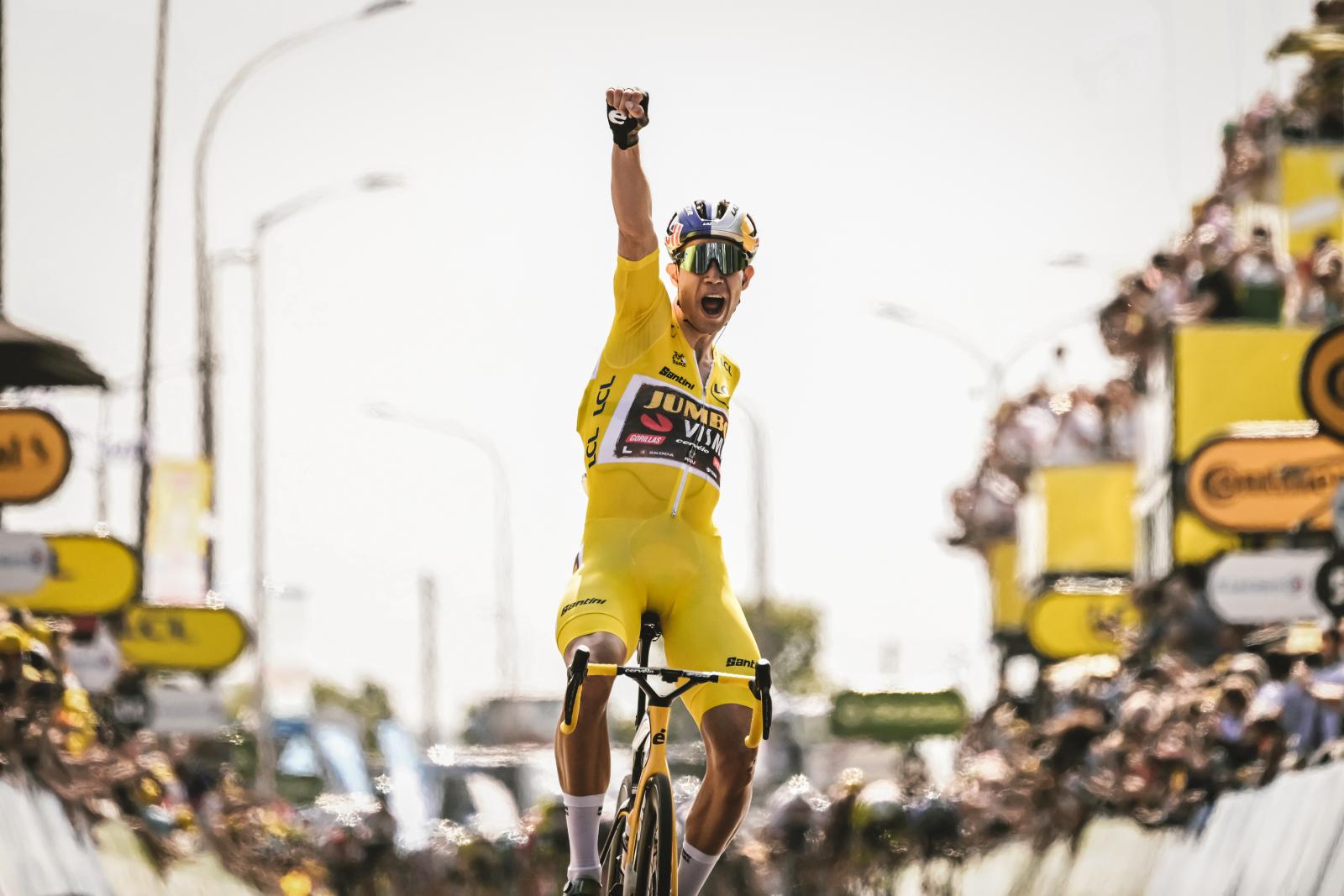 Wout van Aert, a Jumbo–Visma versenyzője