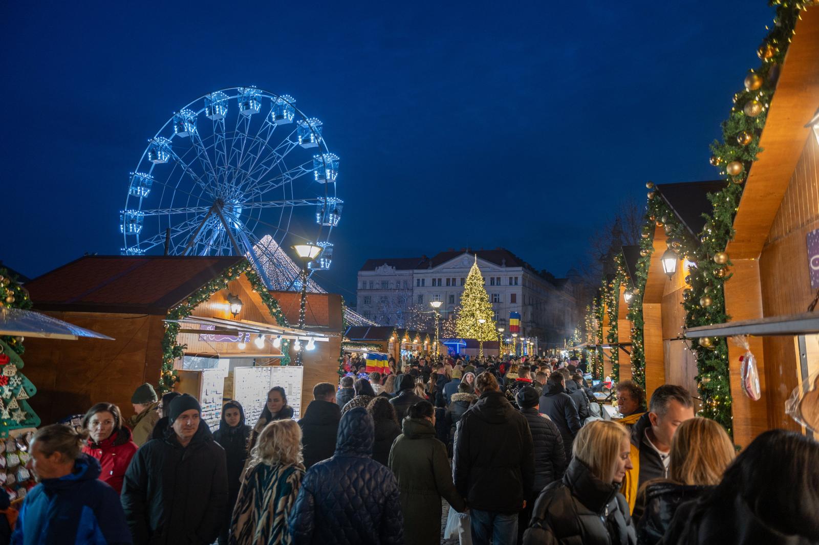 A kolozsvári karácsonyi vásár