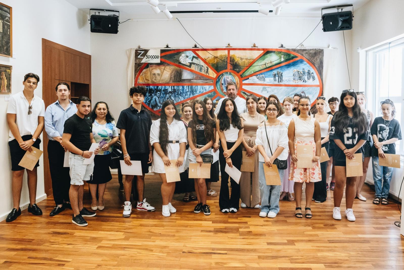 2024. augusztus 13. Romano Kher, ösztöndíjátadás