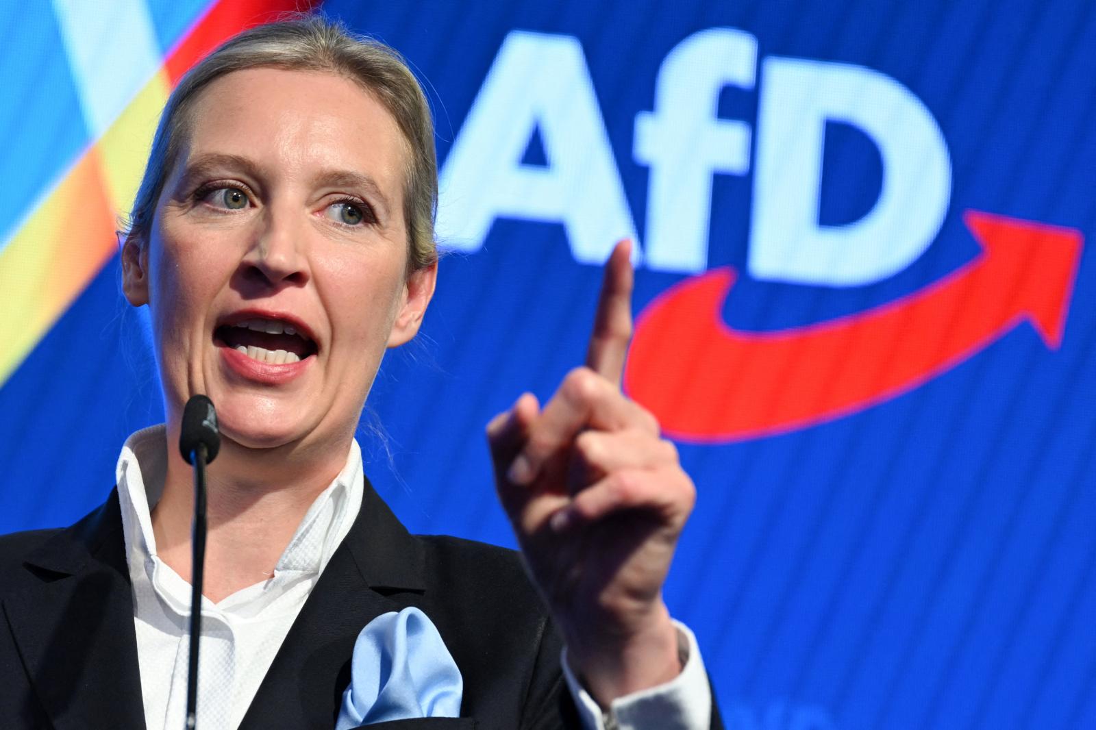 Alice Weidel ünnepli az AfD eredményét