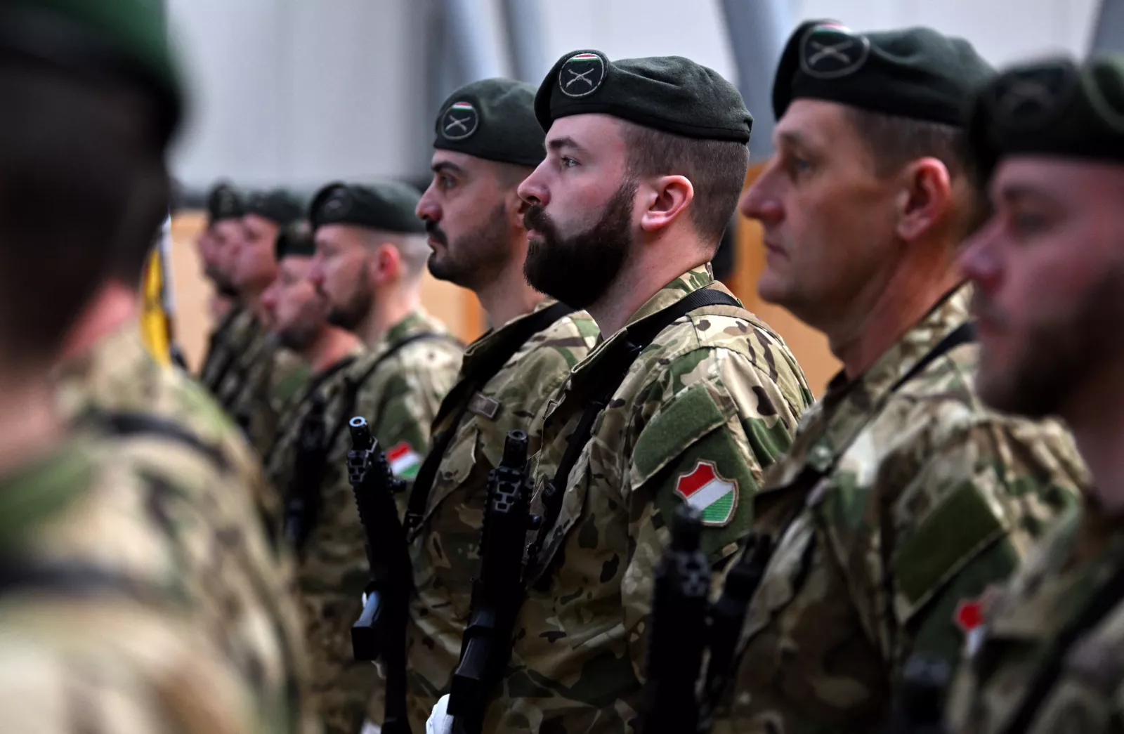 Magyar EUFOR-katonák Boszniában 2024. január 31-én