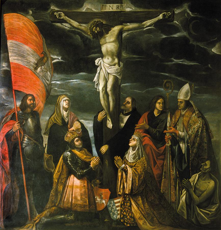 Jagelló pogány nagyfejedelem 1385-ös megkeresztelkedése és házassága a 13 éves Hedvig lengyel királynővel